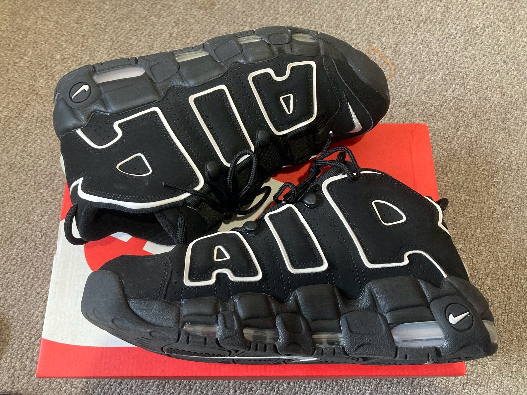 Nike Air More Uptempo "Black/White"(2020)