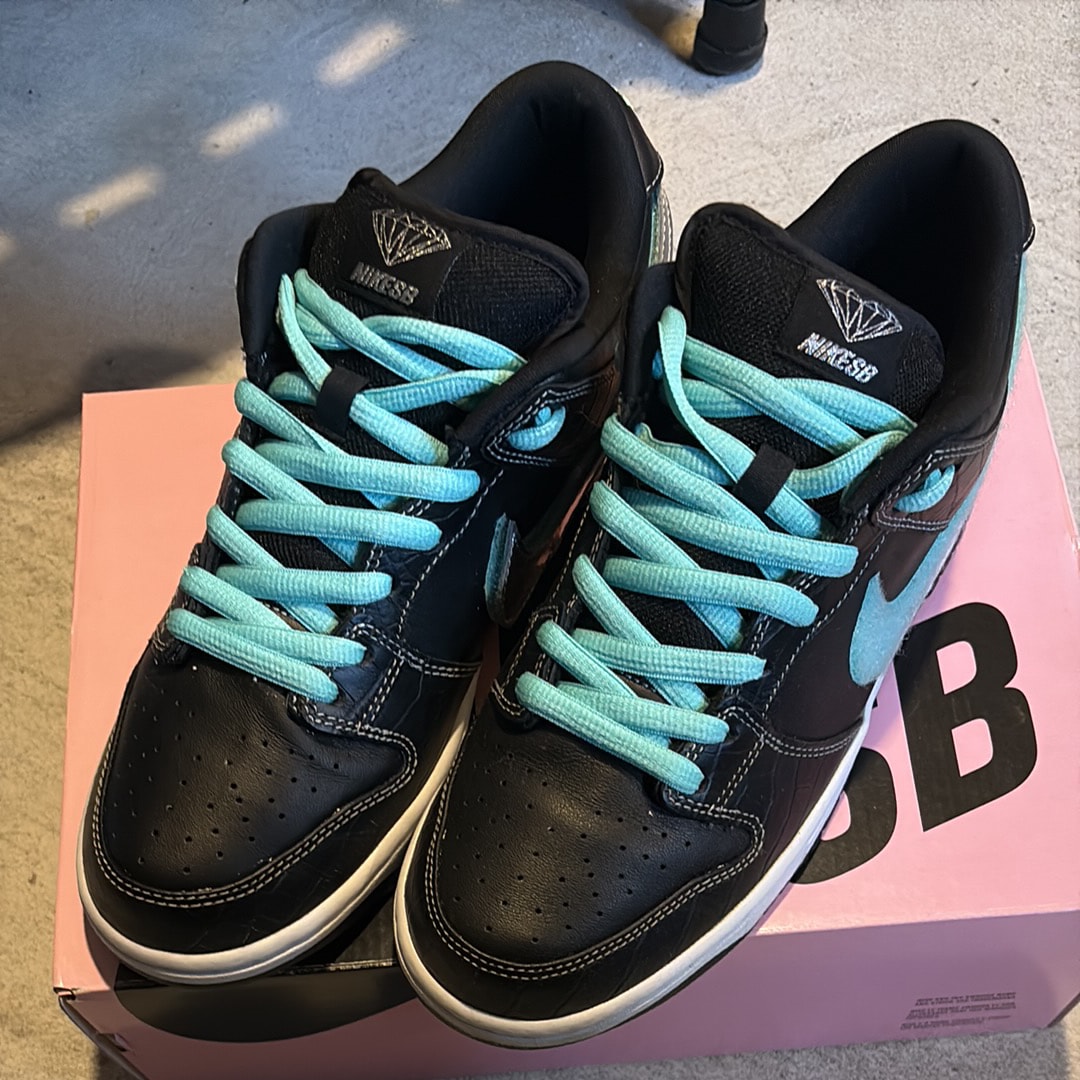 Diamond Supply Co. × Nike SB Dunk Low Pro "Black"