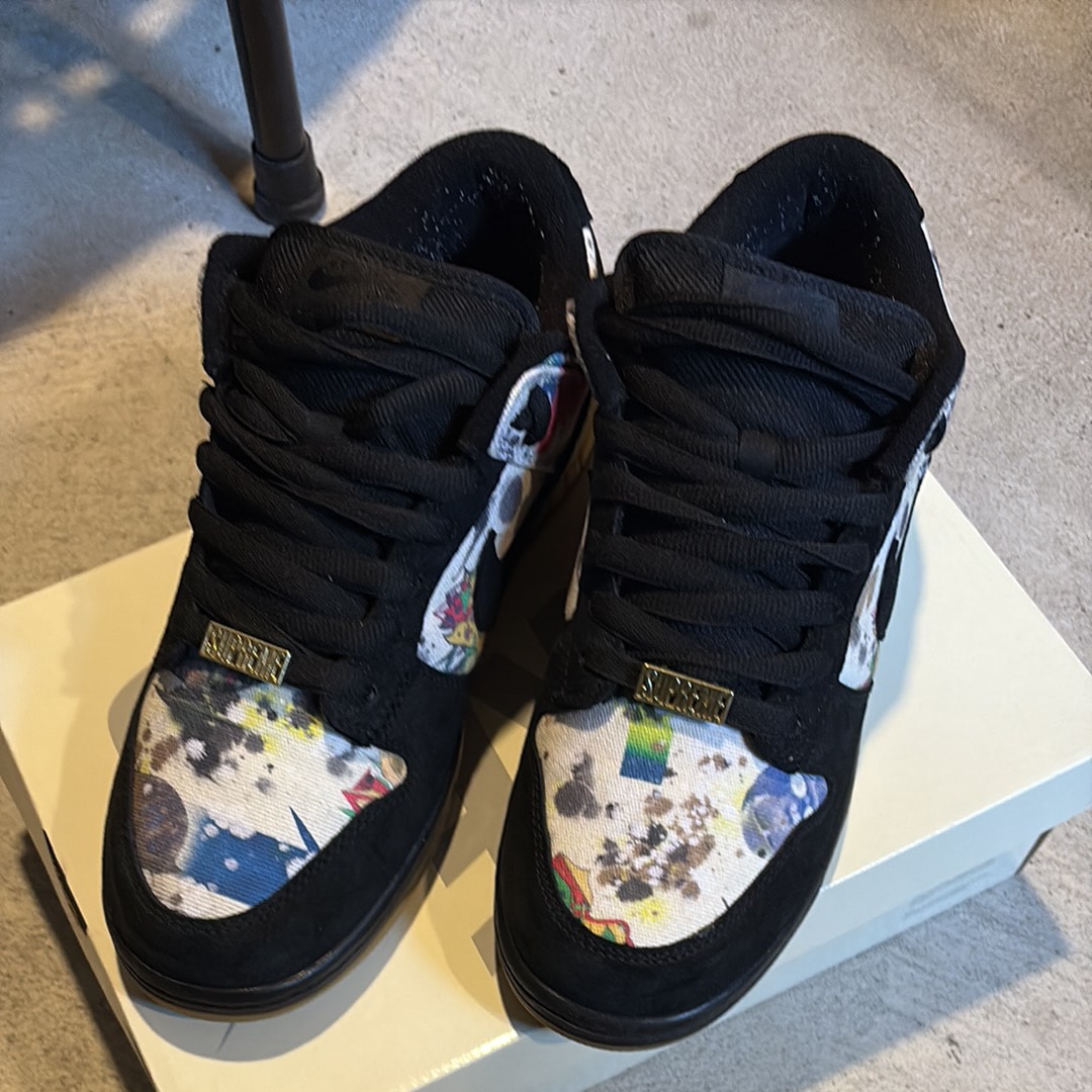 Supreme × Nike SB Dunk Low "Rammellzee"