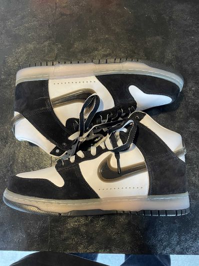 SLAM JAM x NIKE DUNK HIGH "WHITE/CLEAR BLACK"
