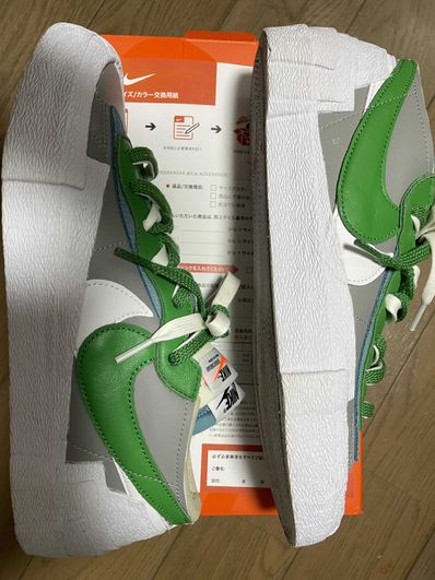 sacai × Nike Blazer Low "Classic Green"