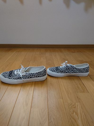 COMME des GARCONS CDG × Vans Authentic LX "Black Heel Tab"