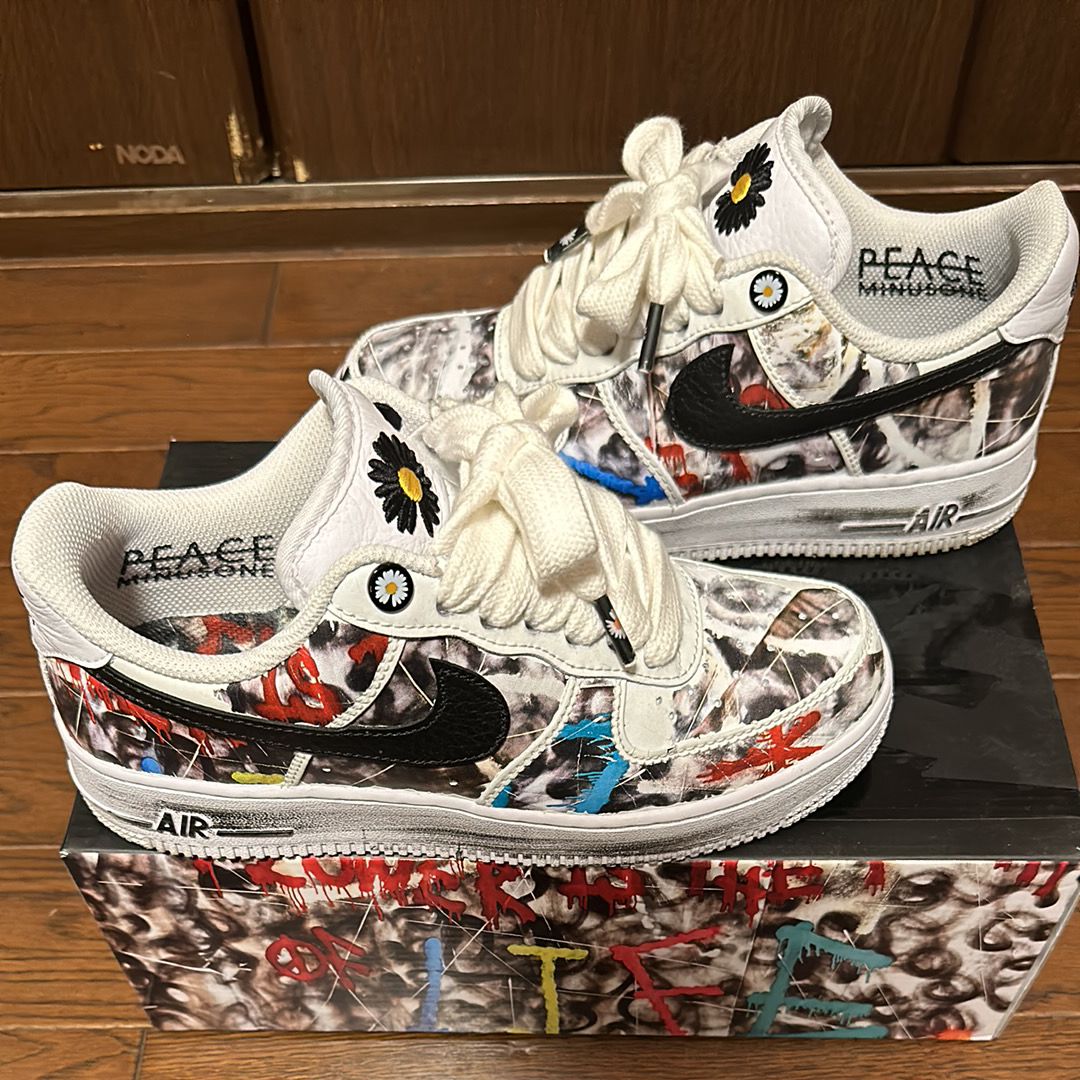 PEACEMINUSONE × Nike Air Force 1 Low "Para-noise/White/Black" / G-DRAGON