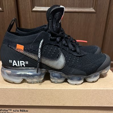 Off-White × Nike Air Vapormax "Black/Total Orange/Clear"