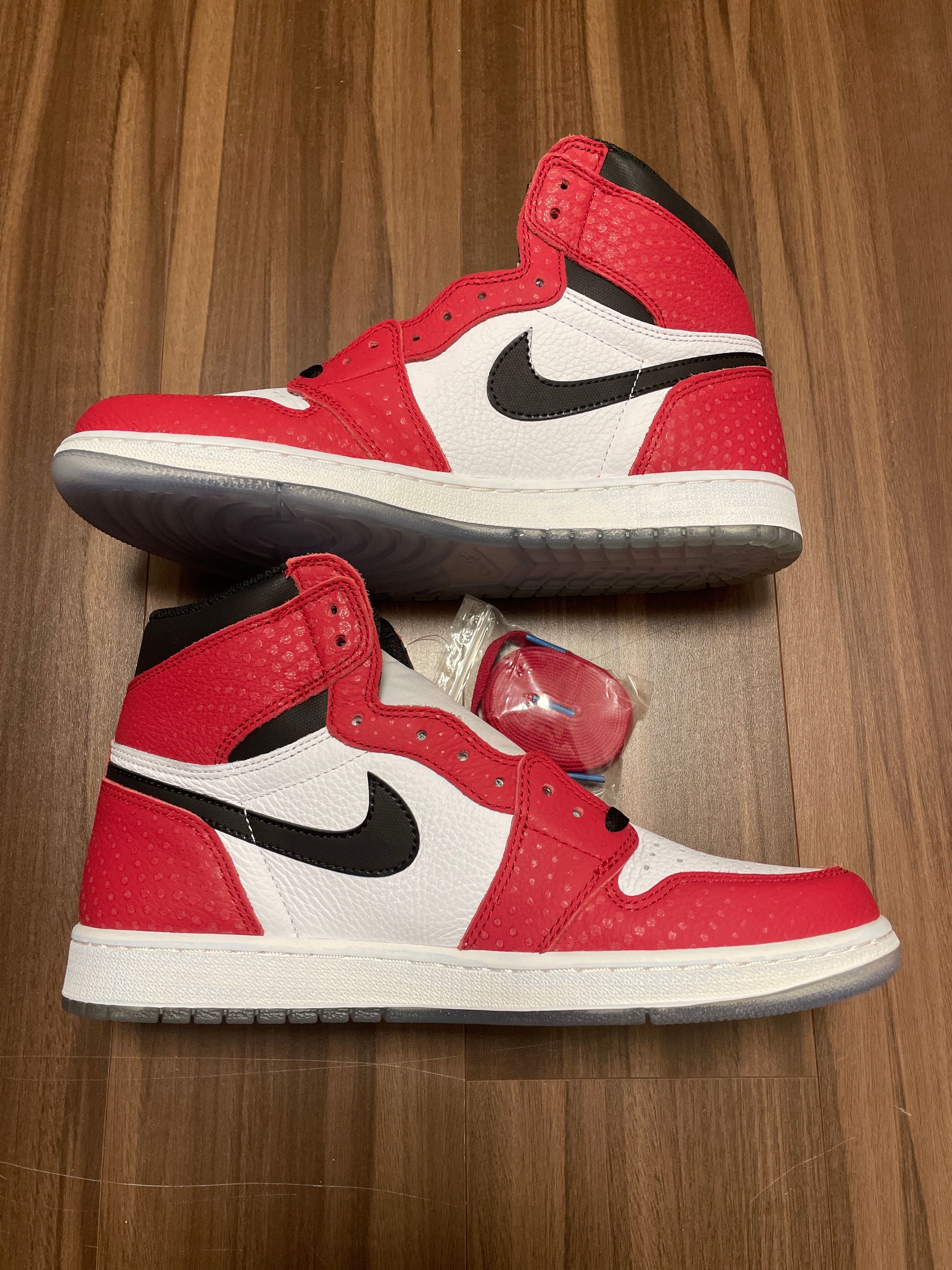 Spiderman × Nike Air Jordan 1 Origin Story "Gym Red/White/Photo Blue/Black"