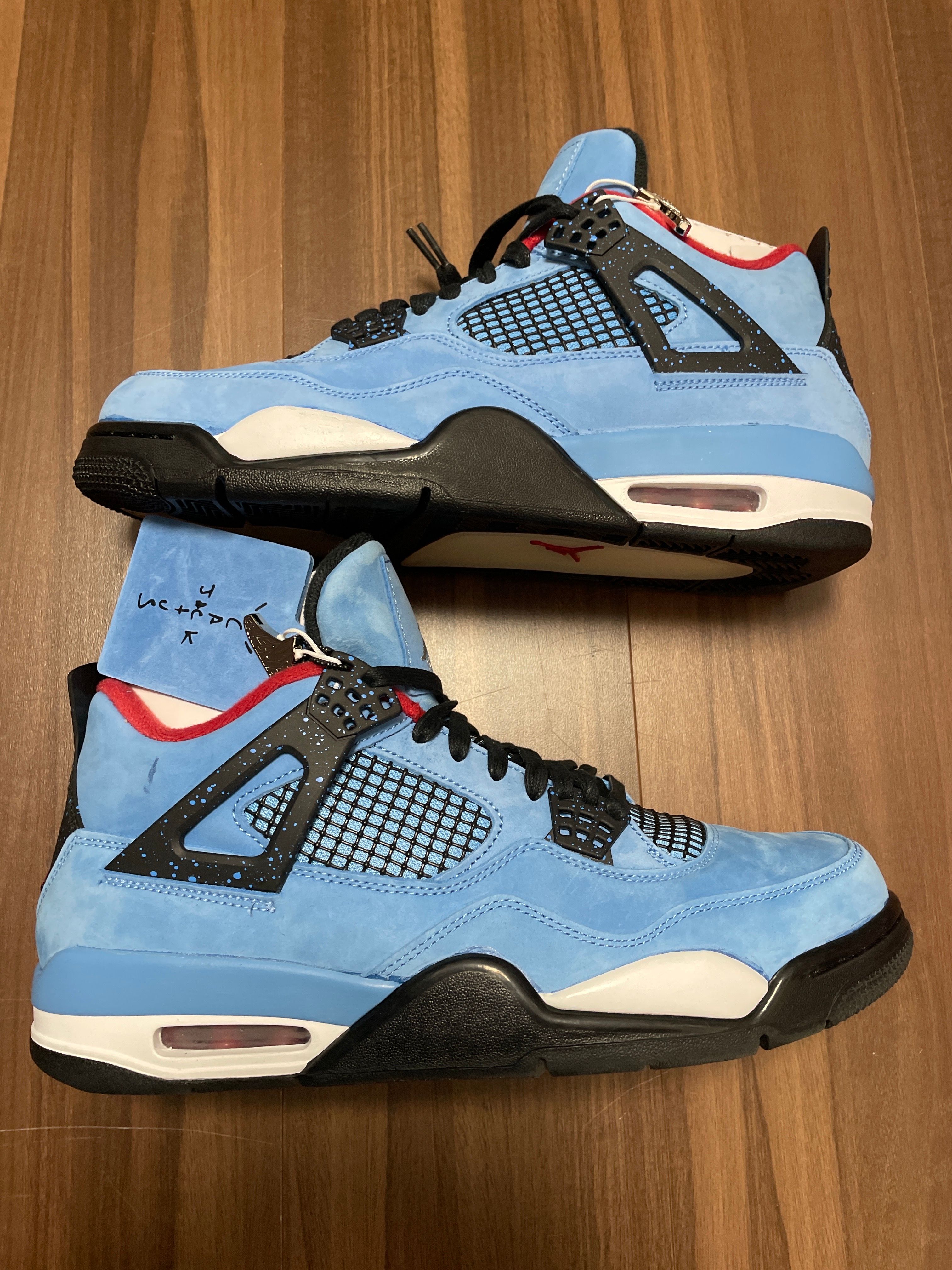 Travis Scott × Nike Air Jordan 4 Retro Cactus Jack "University Blue"