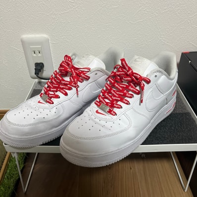 Supreme × Nike Air Force 1 Low "White"