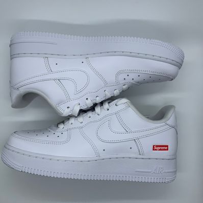 Supreme × Nike Air Force 1 Low "White"