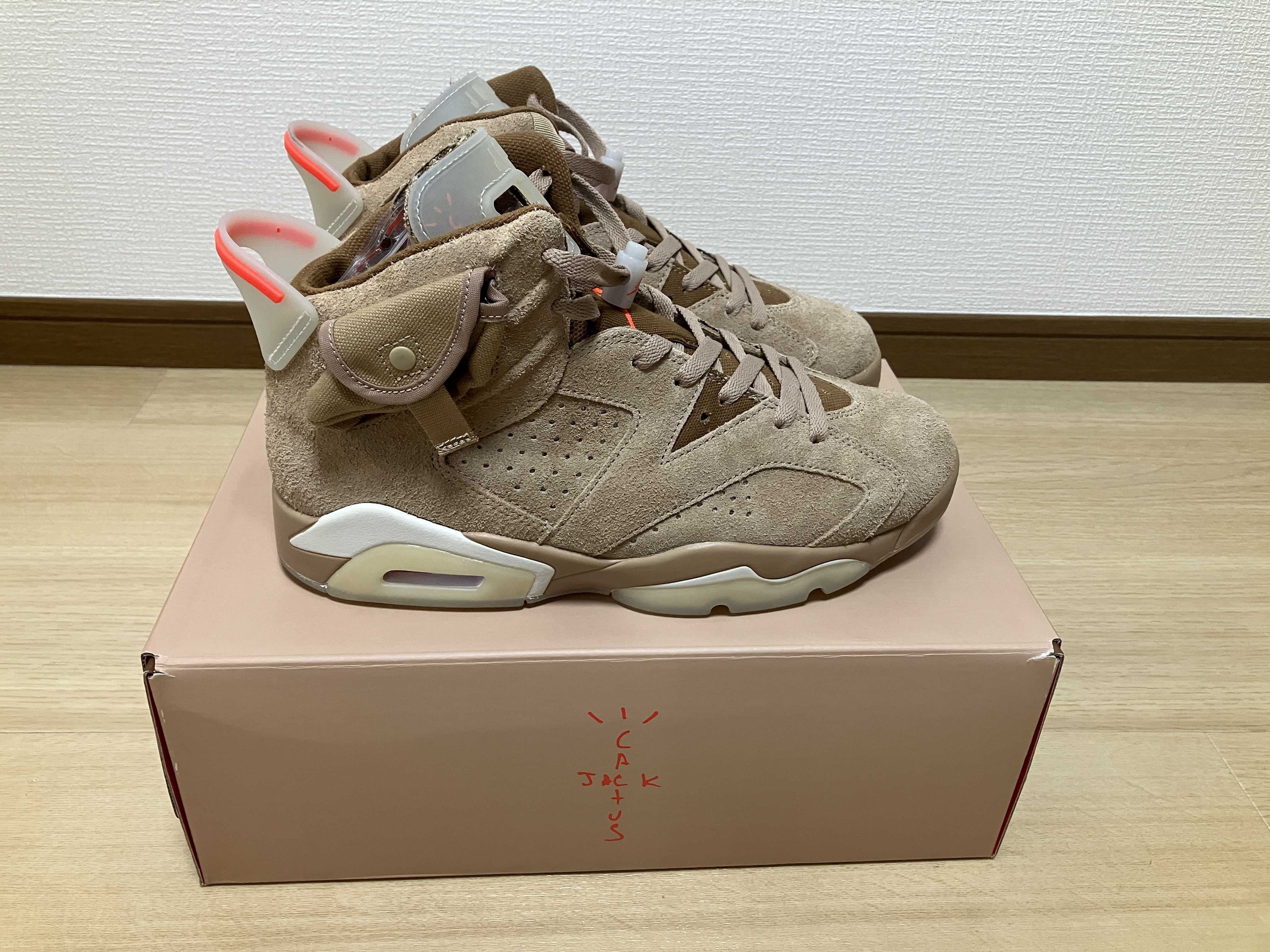 Travis Scott × Nike Air Jordan 6 "British Khaki"