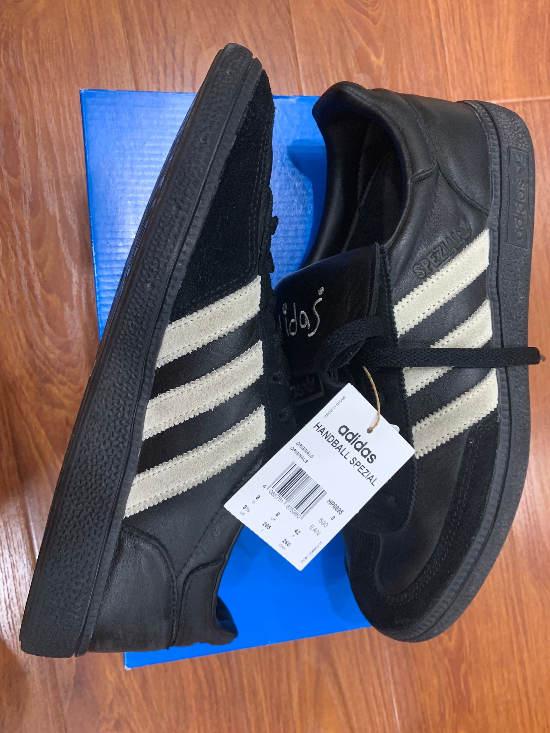 SHUKYU × E-WAX × adidas Handball Spezial "Core Black"