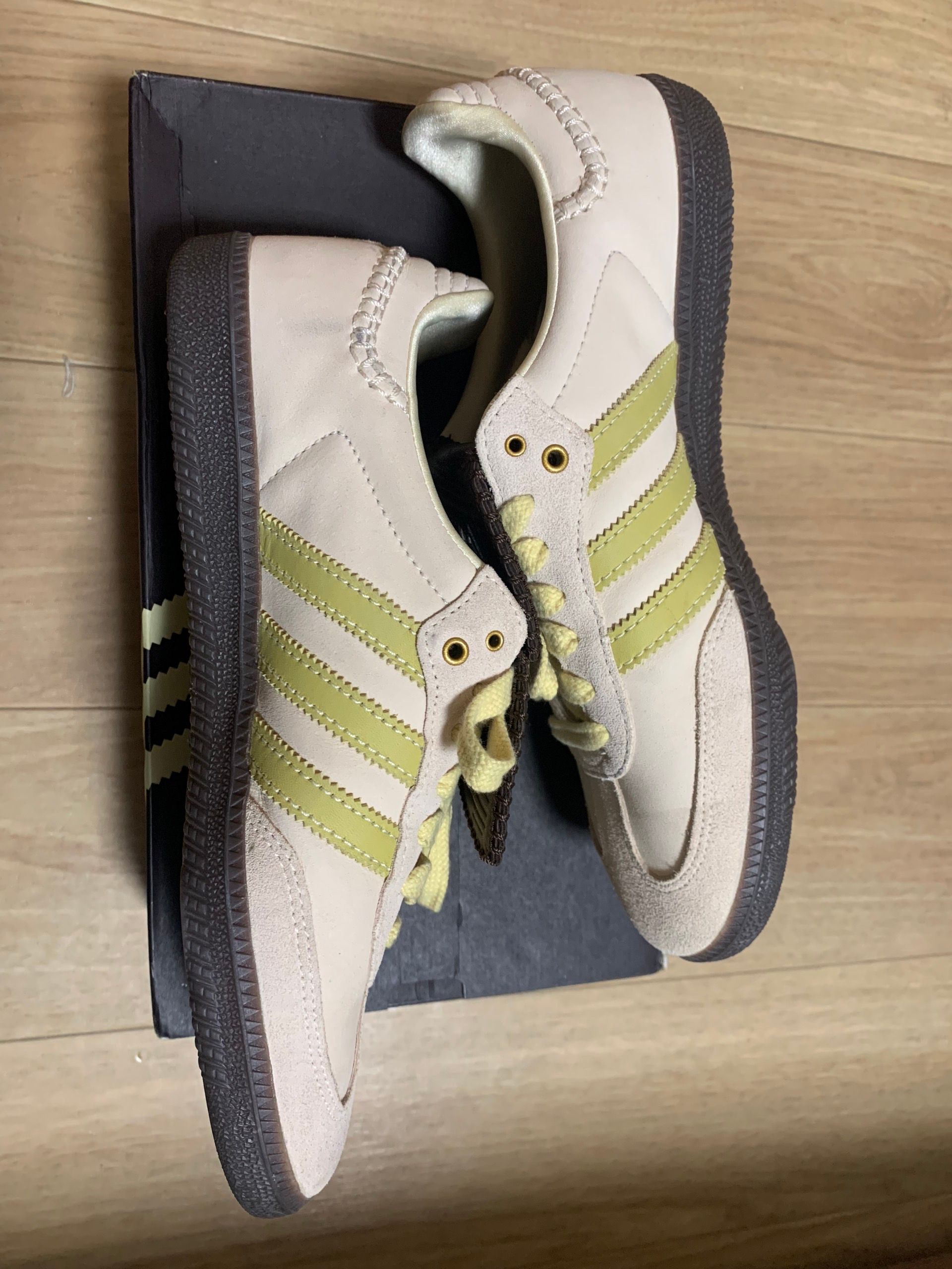 Wales Bonner × adidas Samba Nubuck "Beige"
