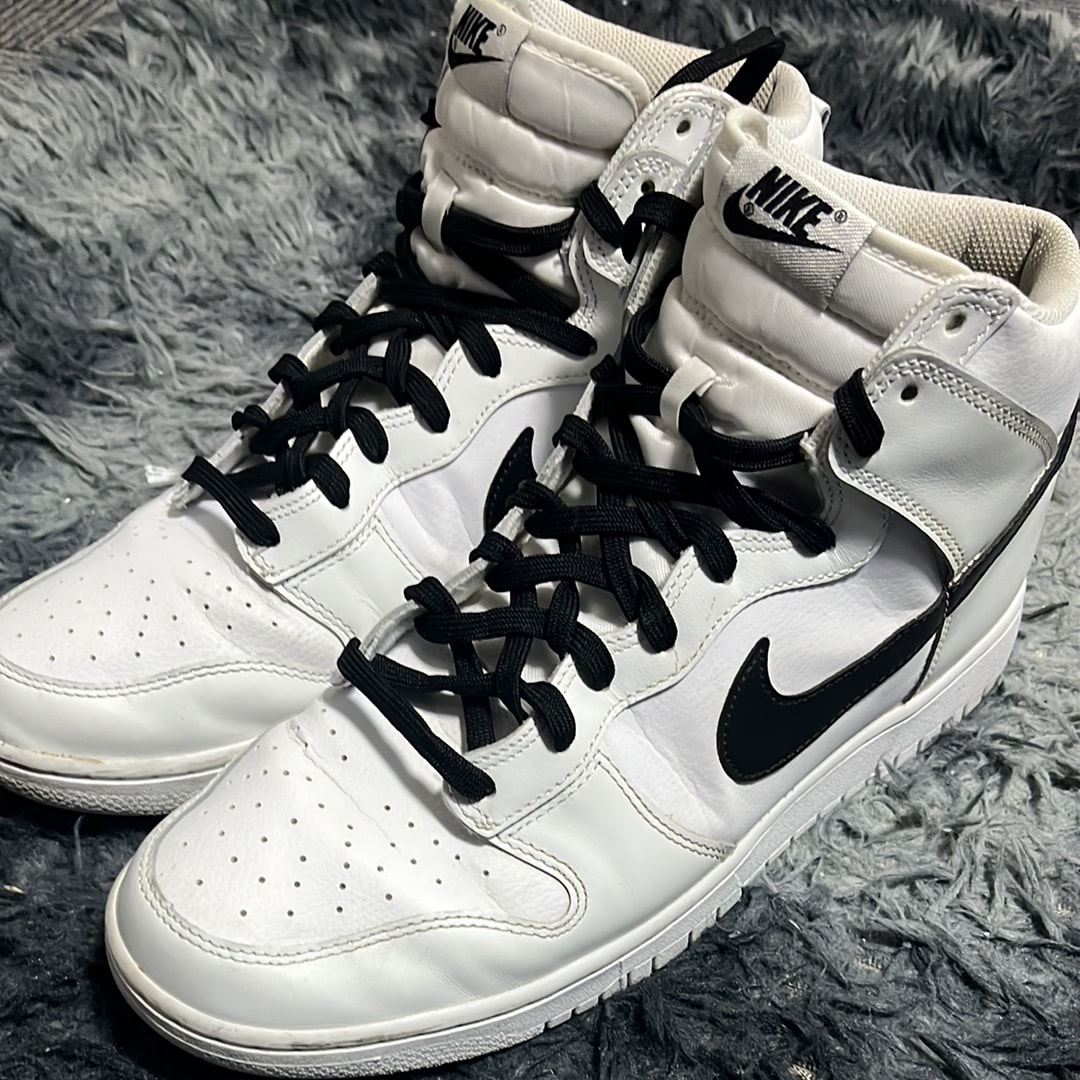 Nike Dunk High Retro "Black/White"