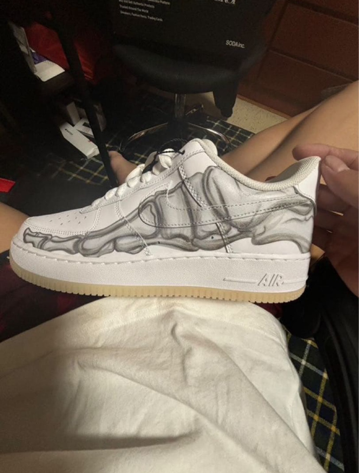 Nike Air Force 1 Low "White Skeleton"