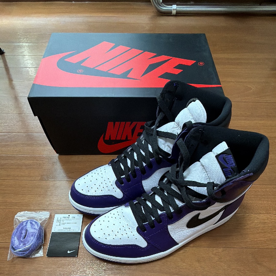Nike Air Jordan 1 Retro High OG "Court Purple/White/Black" (2020)