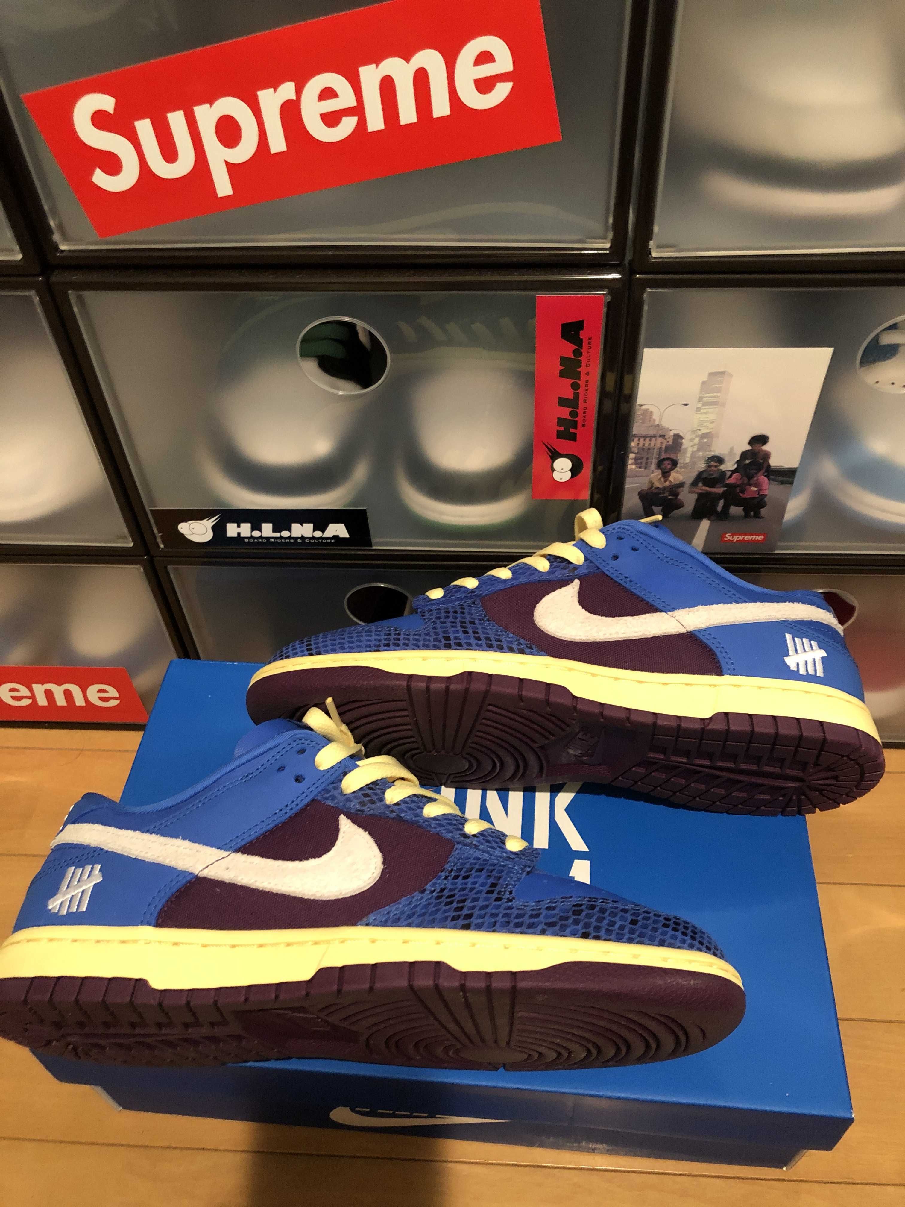 UNDEFEATED × Nike Dunk Low SP "Royal"