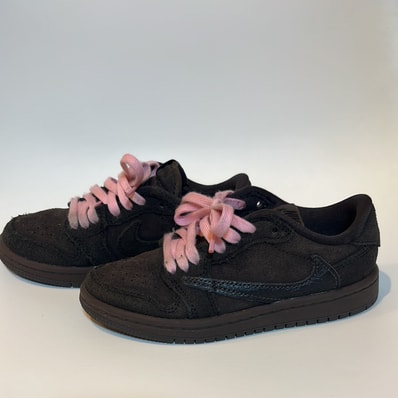 Travis Scott × Nike PS Jordan 1 Low OG SP "Velvet Brown and Dark Mocha"