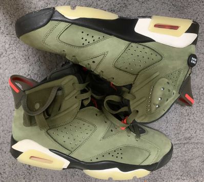 Travis Scott × Nike Air Jordan 6 Retro "Medium Olive"