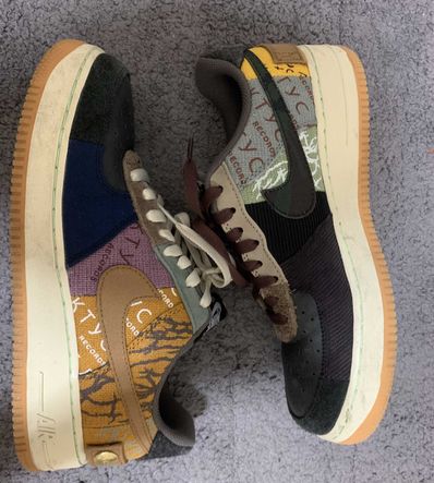 Travis Scott × Nike Air Force 1 Low Cactus Jack "Multi Color"