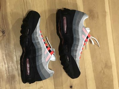 Nike Air Max 95 "White/Solar Red"