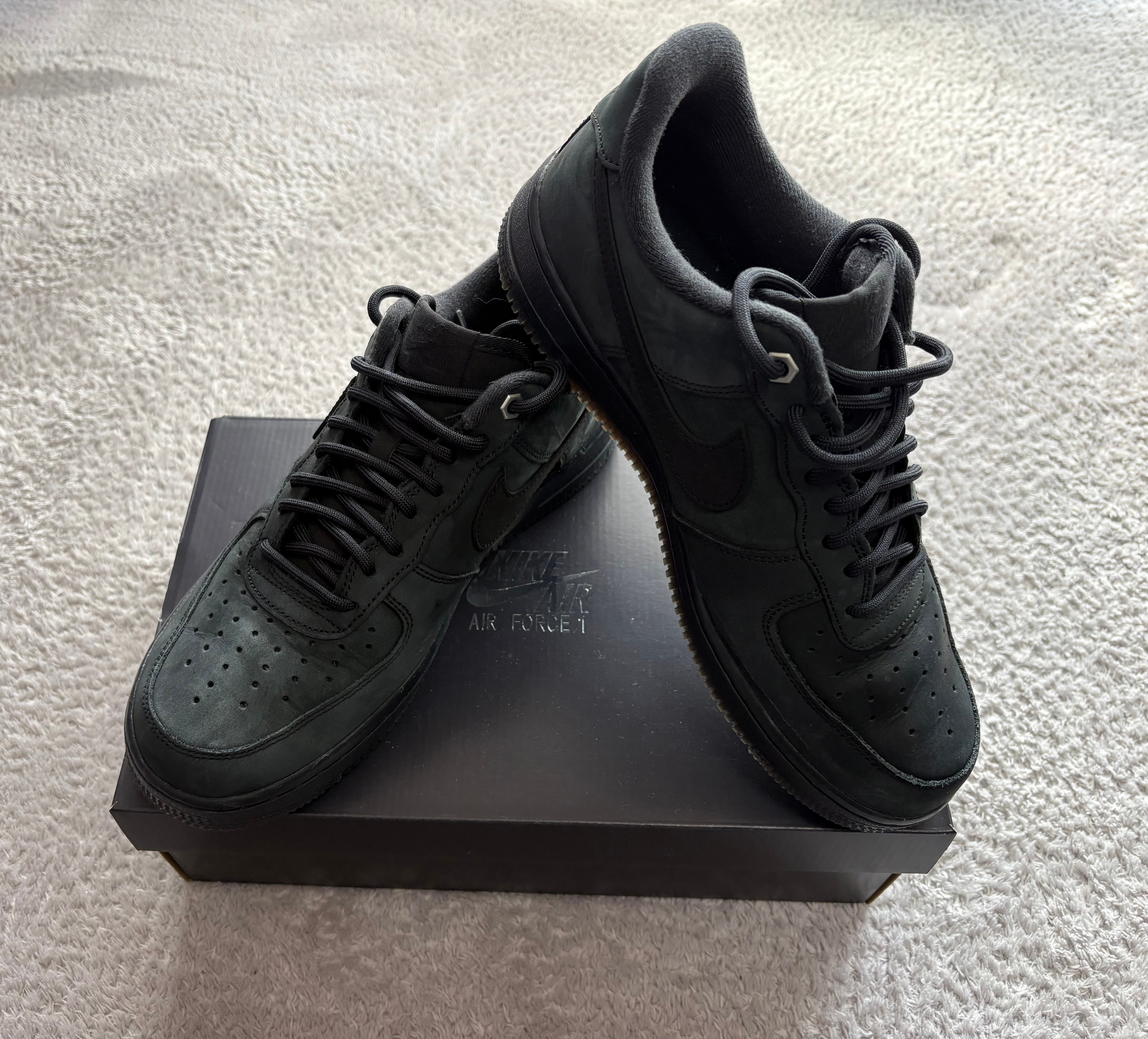 Nike Air Force 1 Low '07 WB "Black Nubuck"