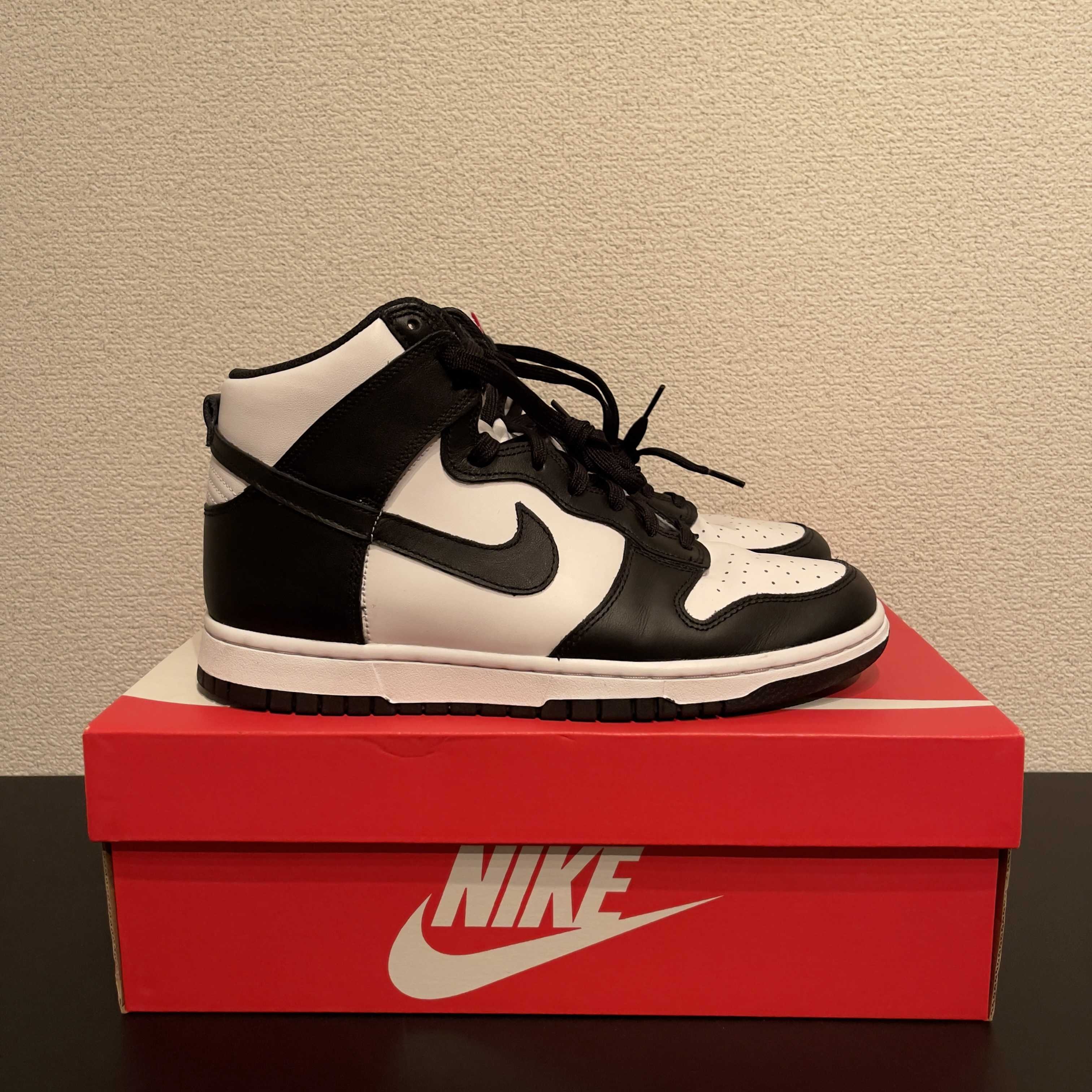 Nike Women's Dunk High "Black and White"