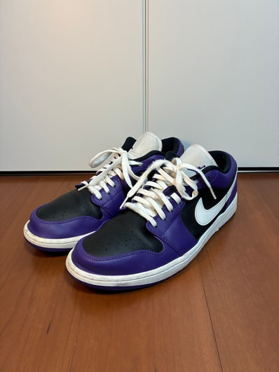 Nike Air Jordan 1 Low "Court Purple/White/Black"