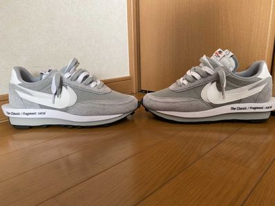 Fragment × sacai × Nike LD Waffle "Light Smoke Grey"