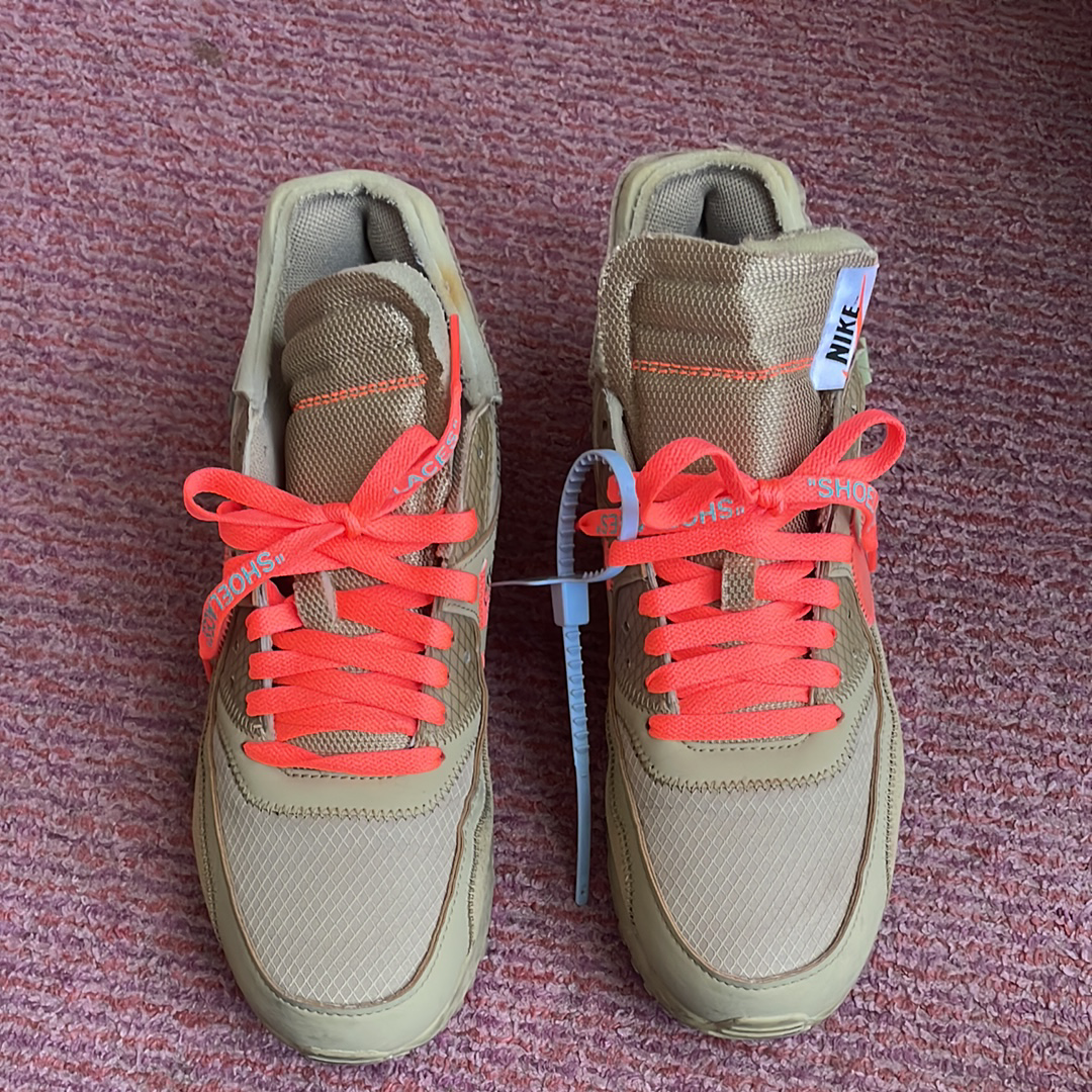 Off-White × Nike Air Max 90 "Desert Ore"