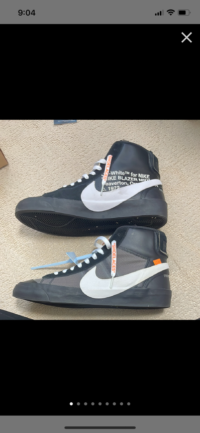Off-White × Nike Blazer Studio Mid "Grim Reaper"