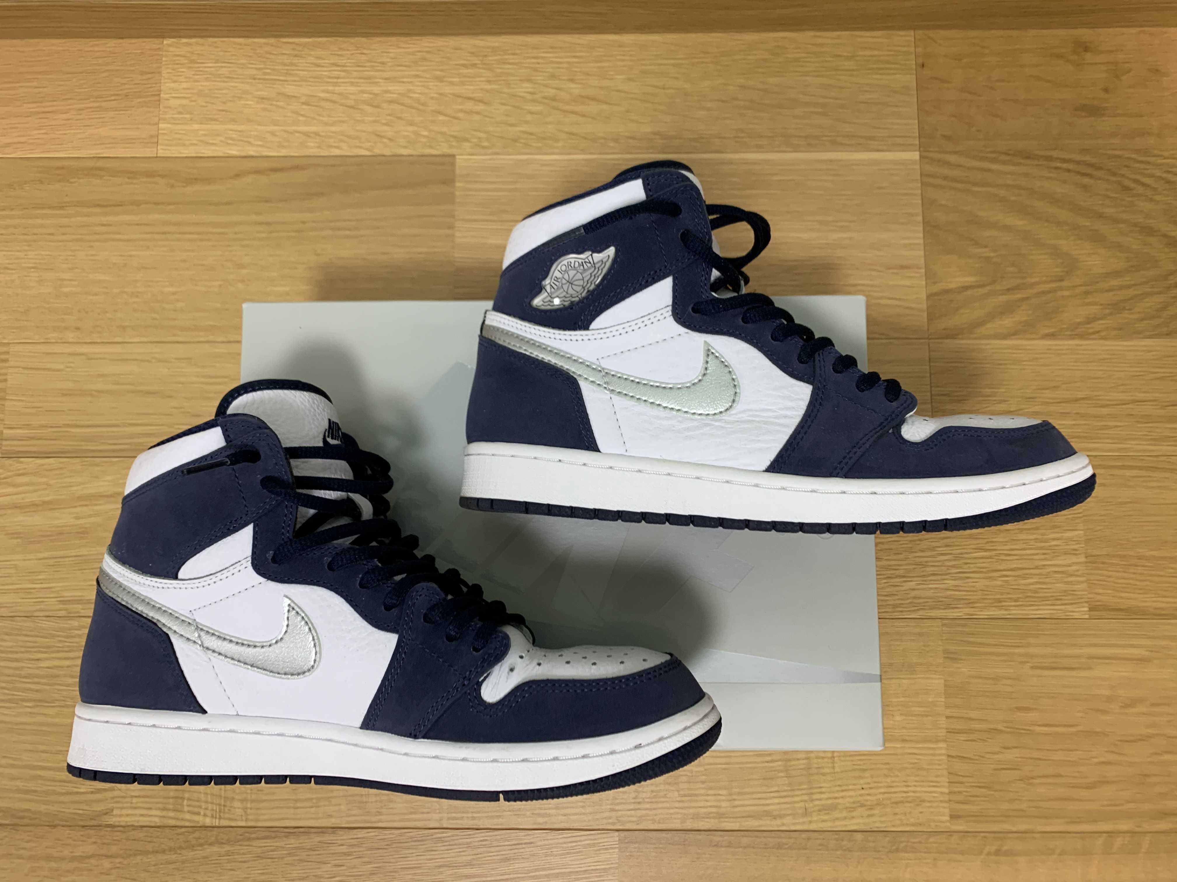 Nike Air Jordan 1 High OG CO.JP "White/Midnight Navy" (2020)(ブリーフケースなし)