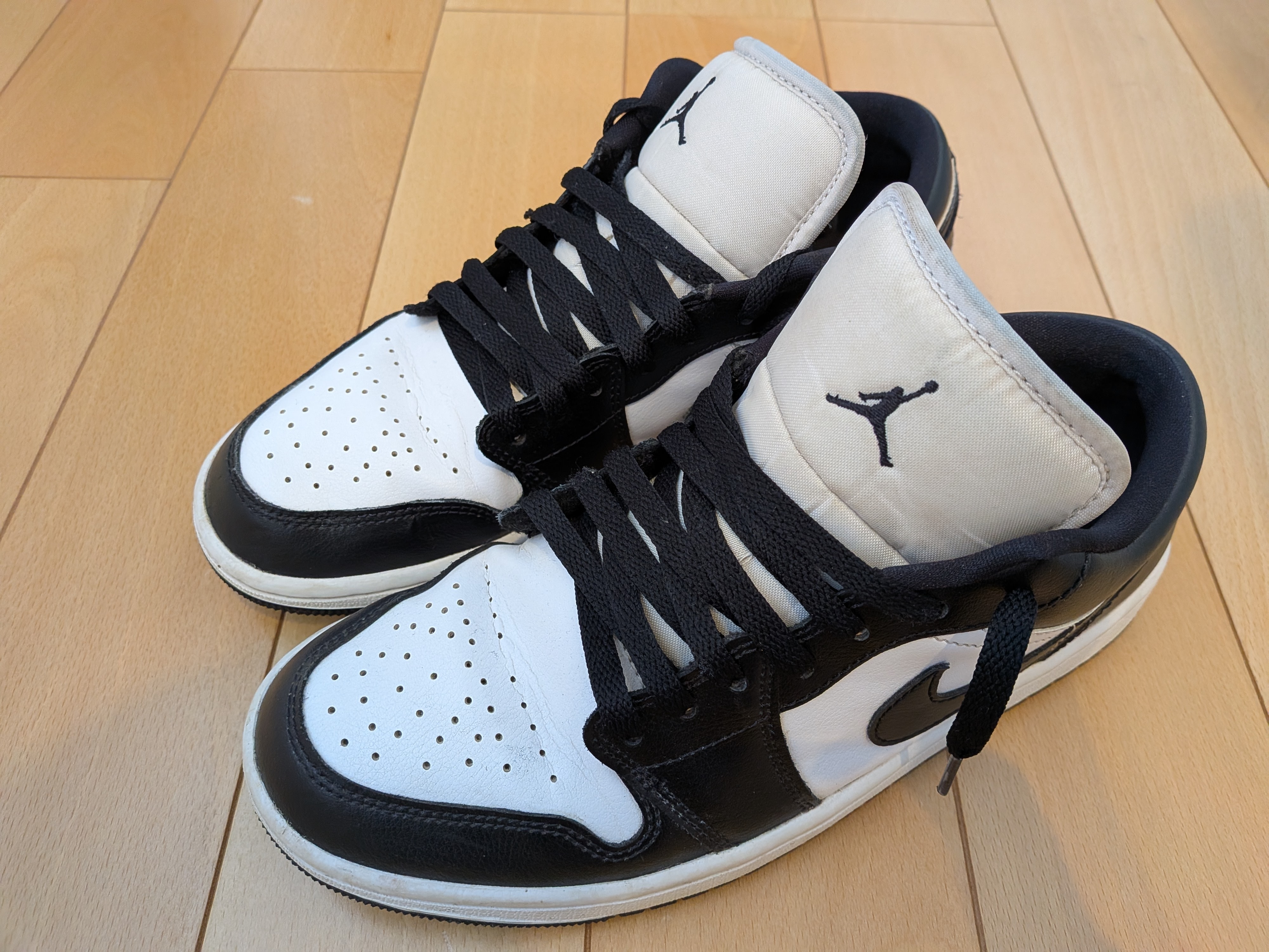 Nike Women's Air Jordan 1 Low "White/Black"