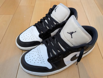 Nike Women's Air Jordan 1 Low "White/Black"