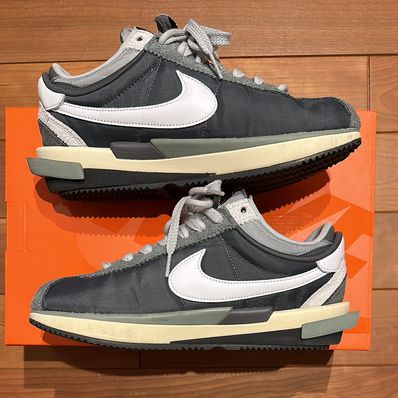 sacai × Nike Zoom Cortez "Iron Grey"