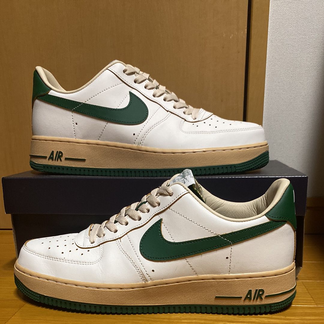 Nike Women's Air Force 1 Low "Green and Muslin"