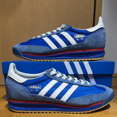 adidas SL72 RS "Blue/Cream White"