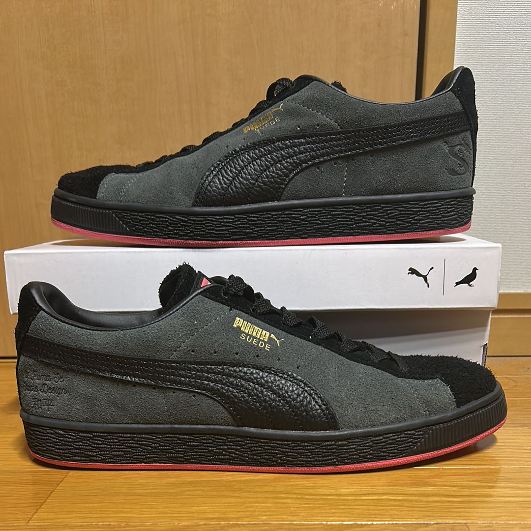 Staple × Puma Suede "Puma Black/Shadow Gray"