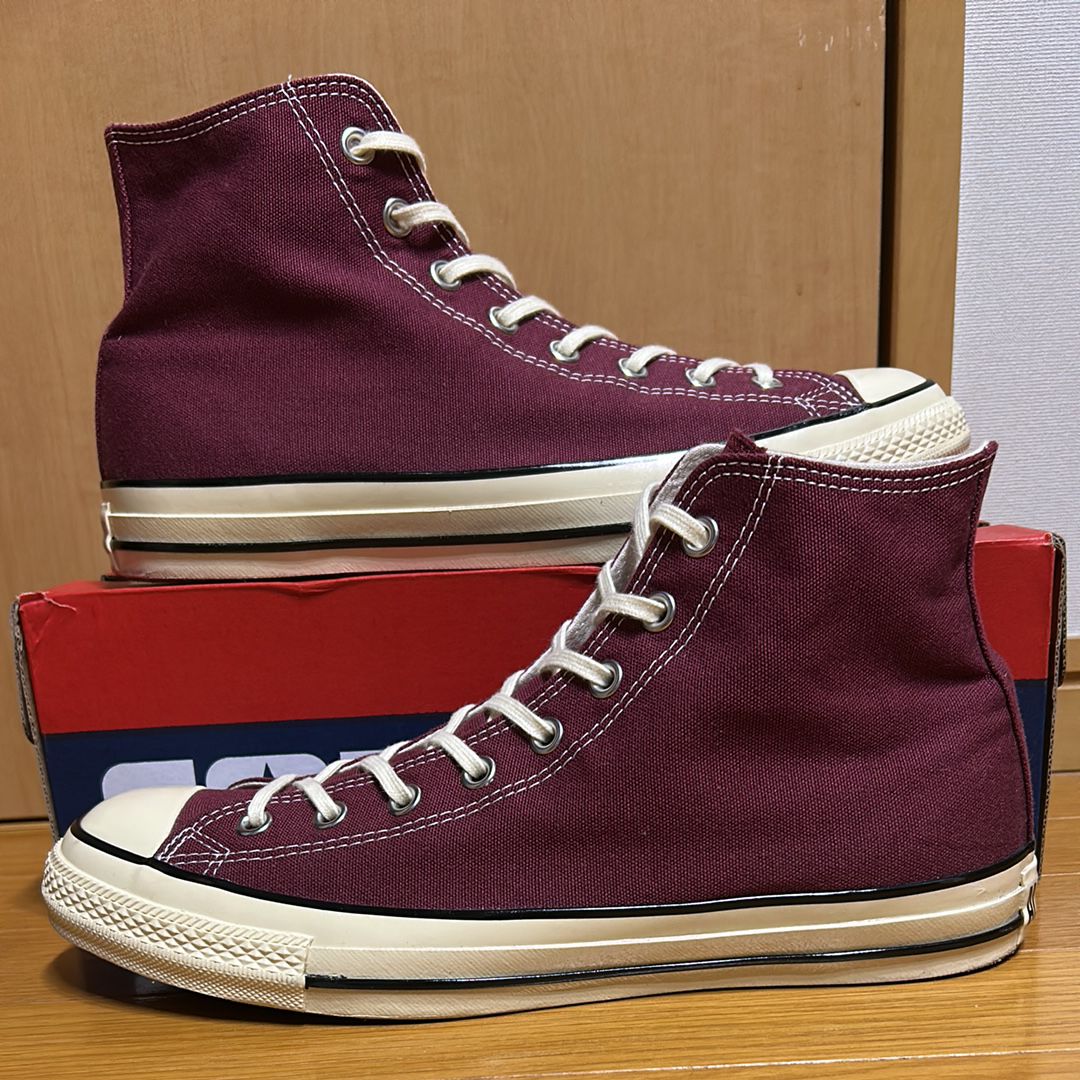 Converse All Star Aged AC Hi "Dark Cherry"