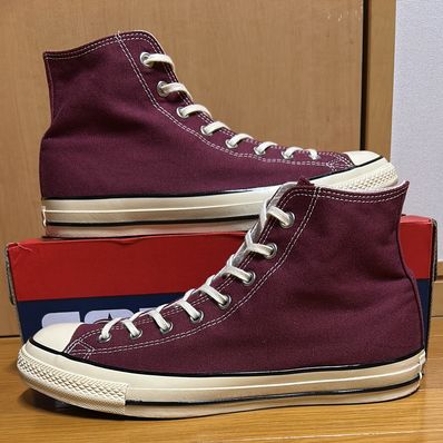 Converse All Star Aged AC Hi "Dark Cherry"