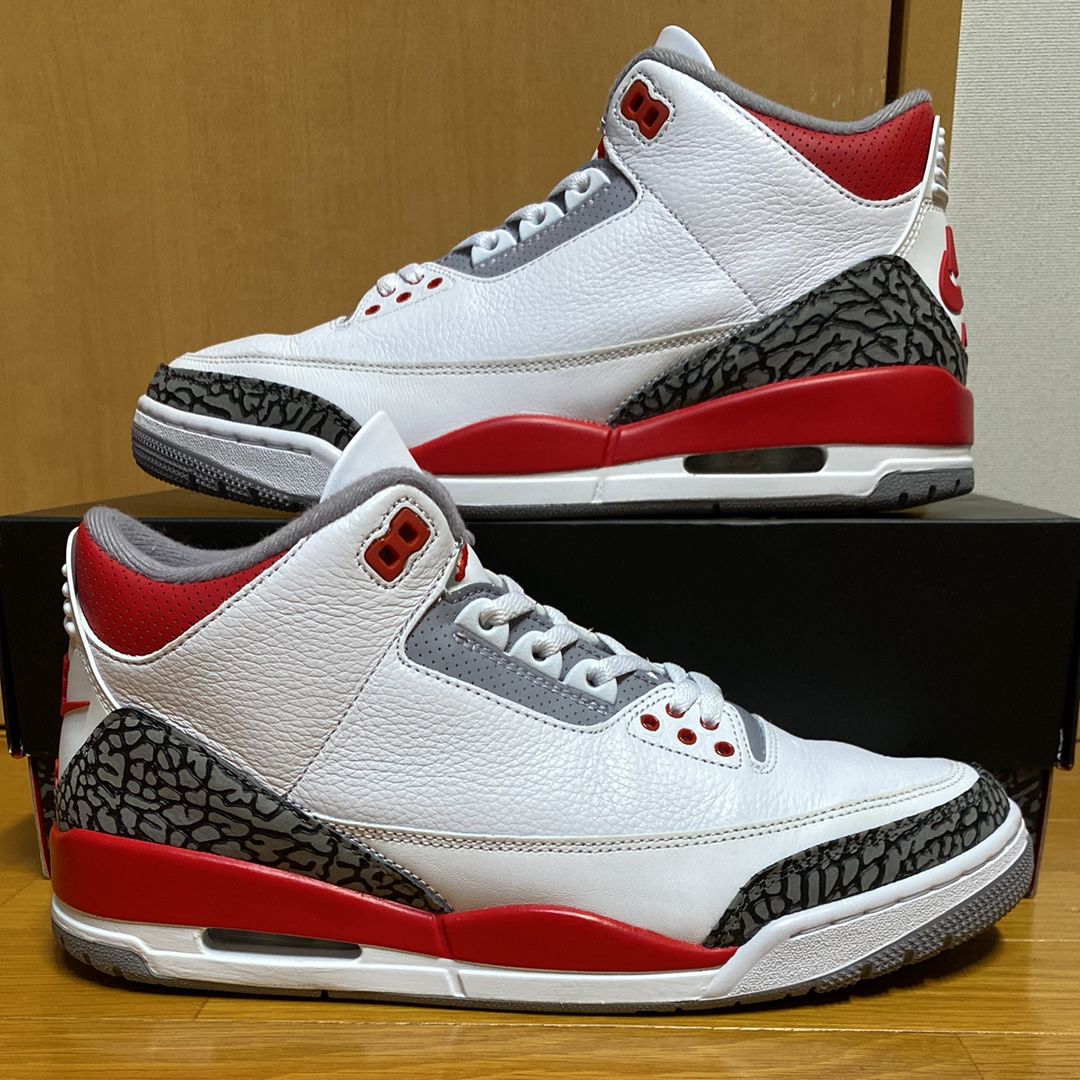 Nike Air Jordan 3 Retro OG "Fire Red" (2022)
