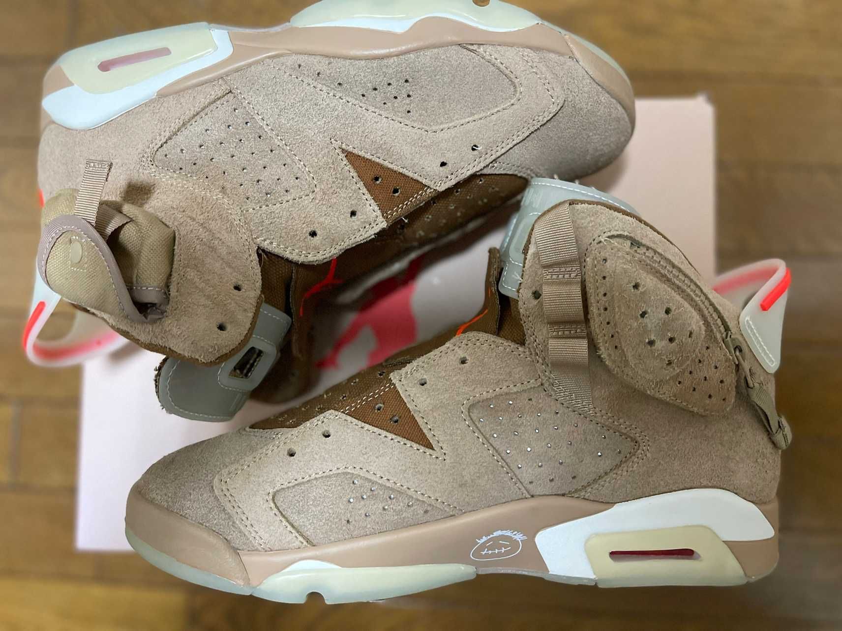 Travis Scott × Nike Air Jordan 6 "British Khaki"