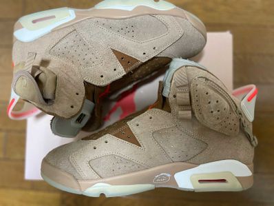Travis Scott × Nike Air Jordan 6 "British Khaki"