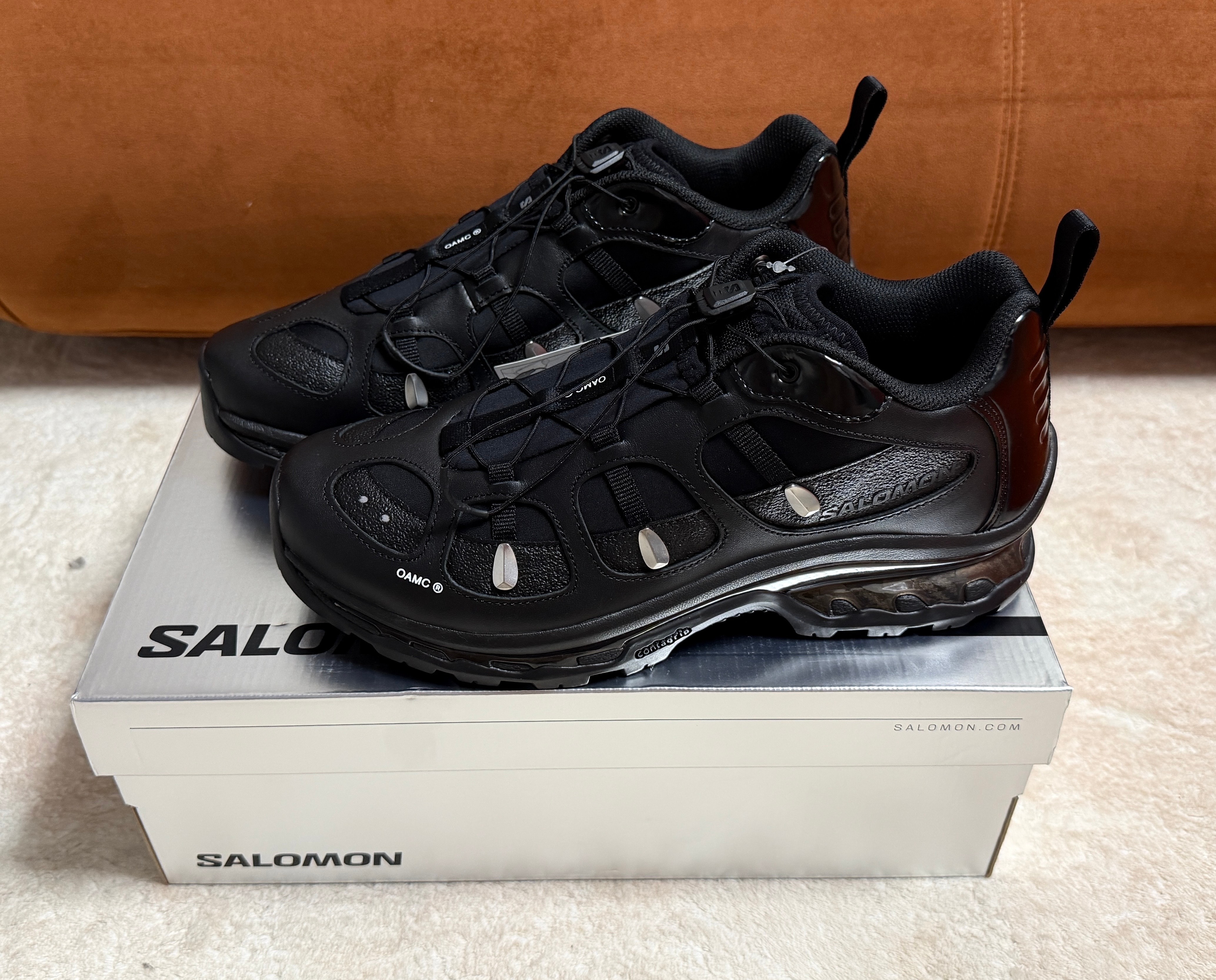 OAMC × サロモン XT-クエスト "ブラック/シルバー"