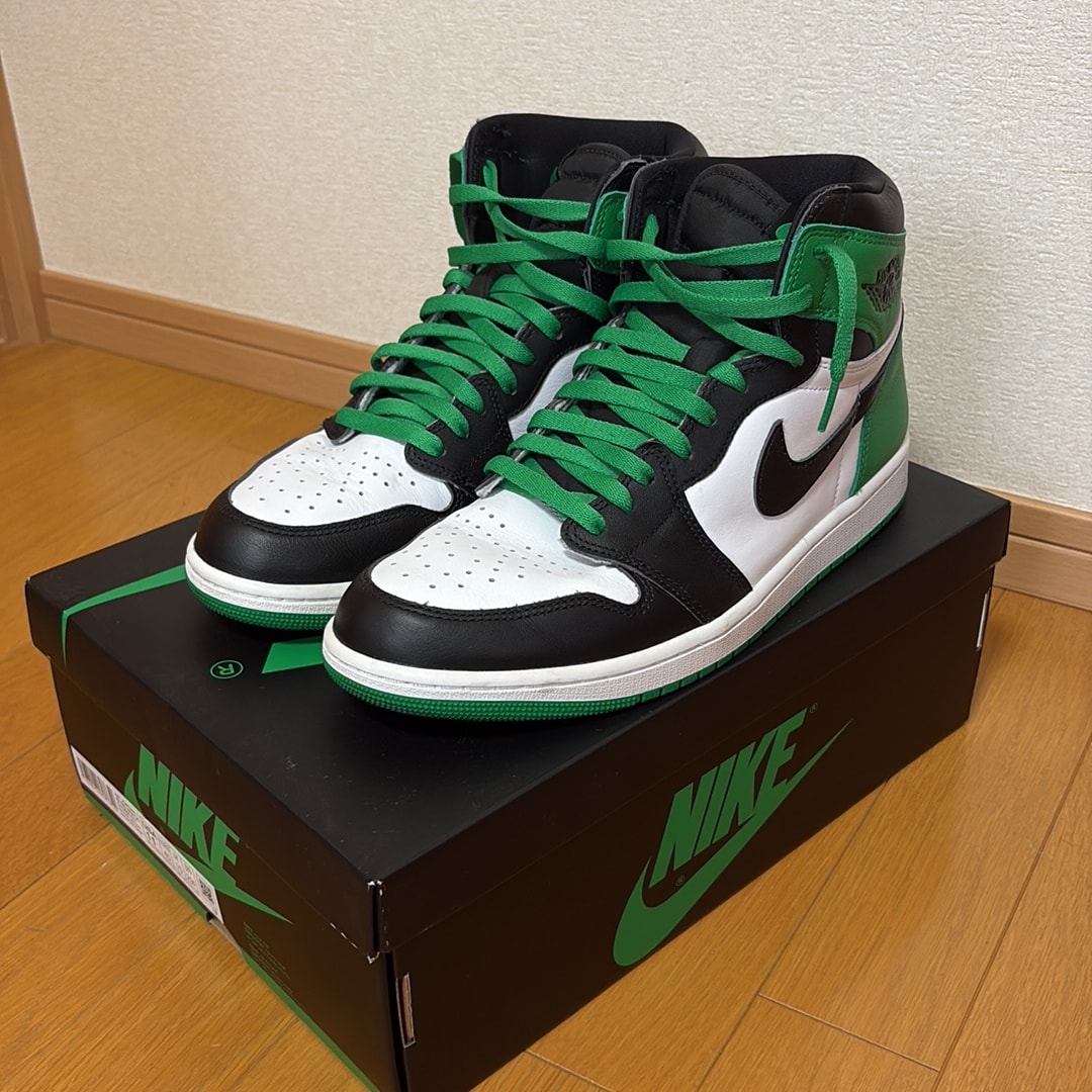 Nike Air Jordan 1 Retro High OG "Celtics/Black and Lucky Green" (2023)