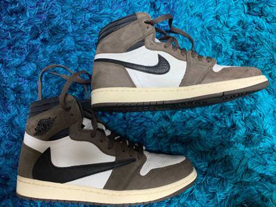 Travis Scott × Nike Air Jordan 1 Retro High OG TS SP "Sail/Dark Mocha"