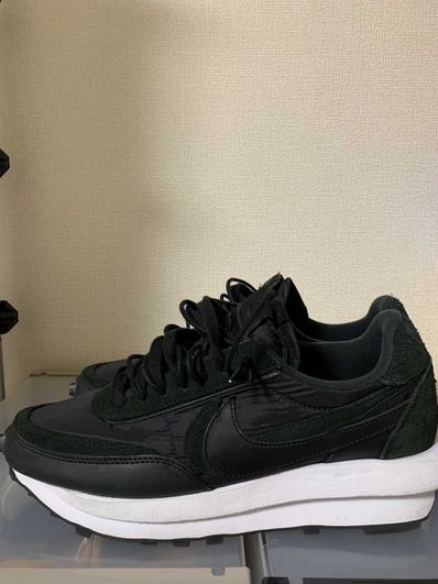 sacai × Nike LDV Waffle "Triple Black"