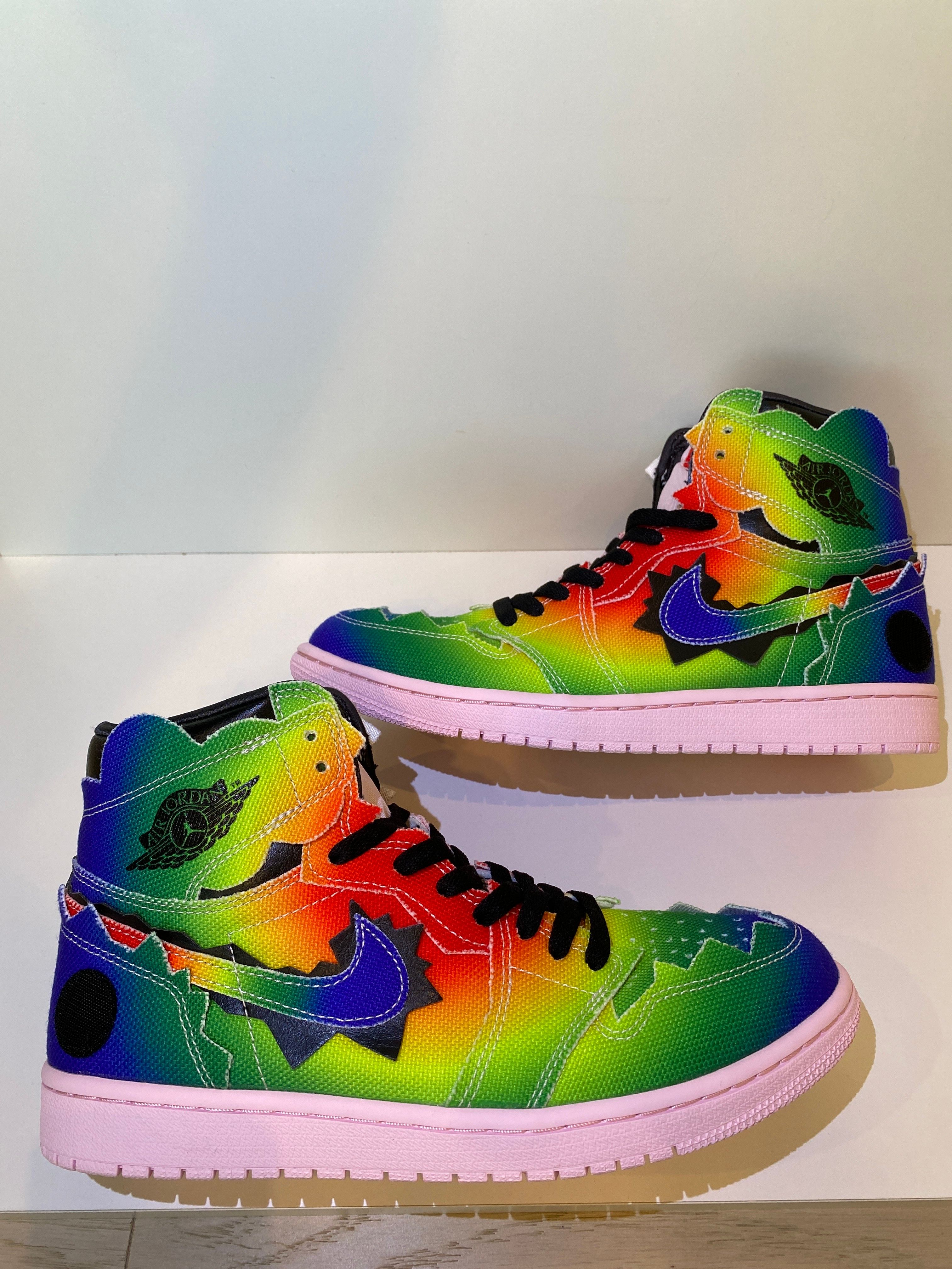 J Balvin × Nike Air Jordan 1 High OG "Rainbow"