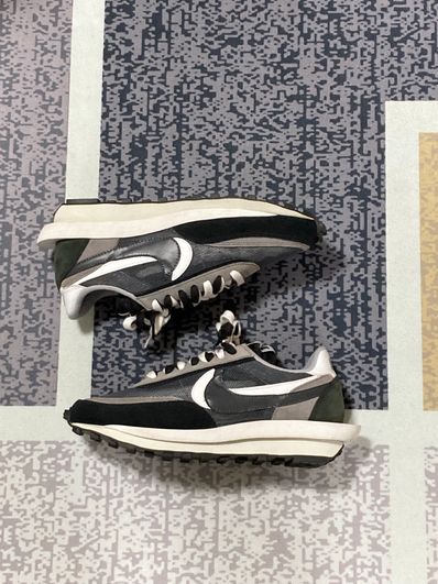 sacai × Nike LD Waffle "Black"