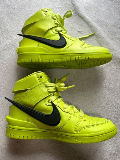 AMBUSH × NIKE DUNK HIGH "FLASH LIME"