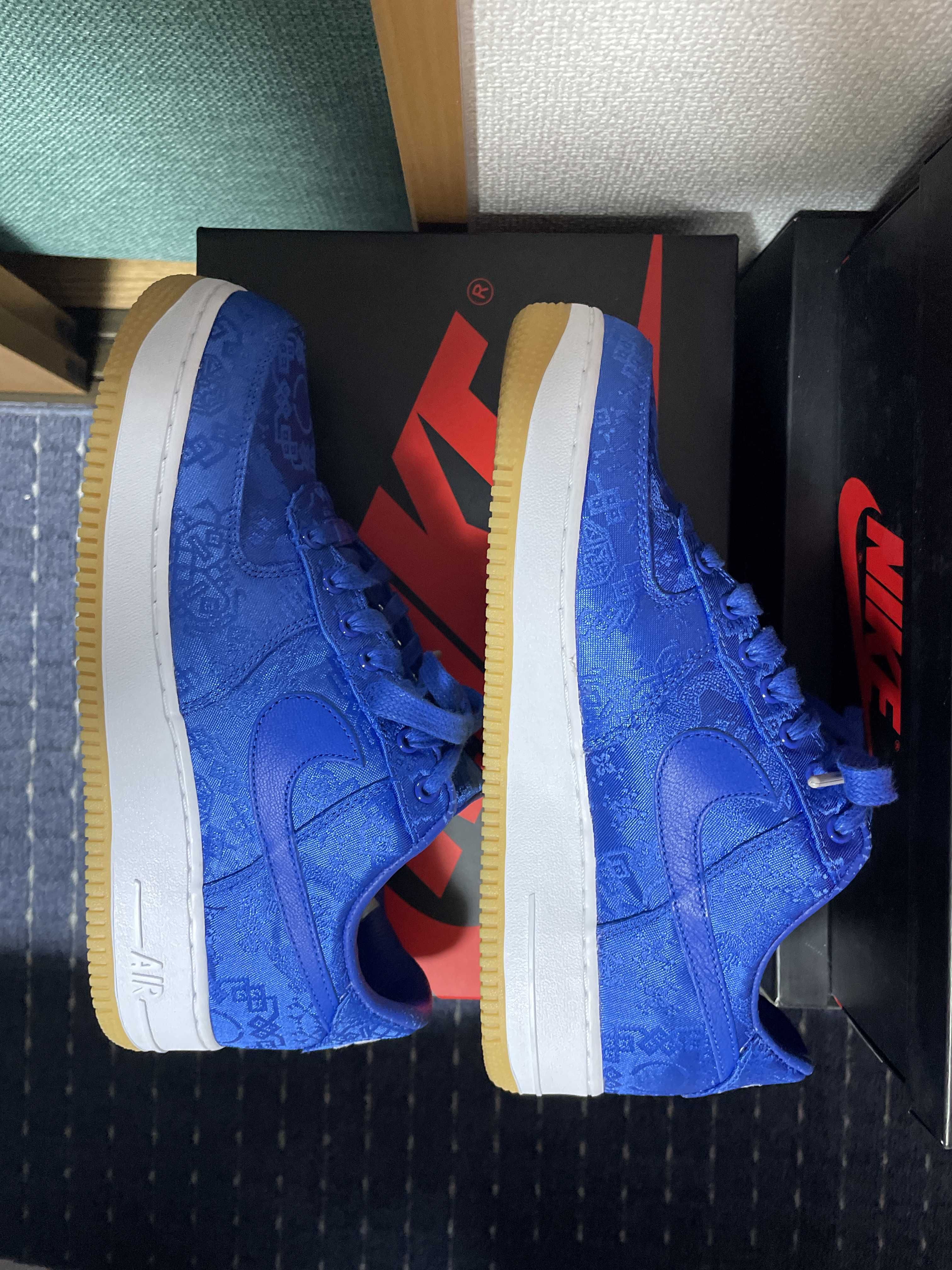 CLOT × Nike Air Force 1 Low "Blue"