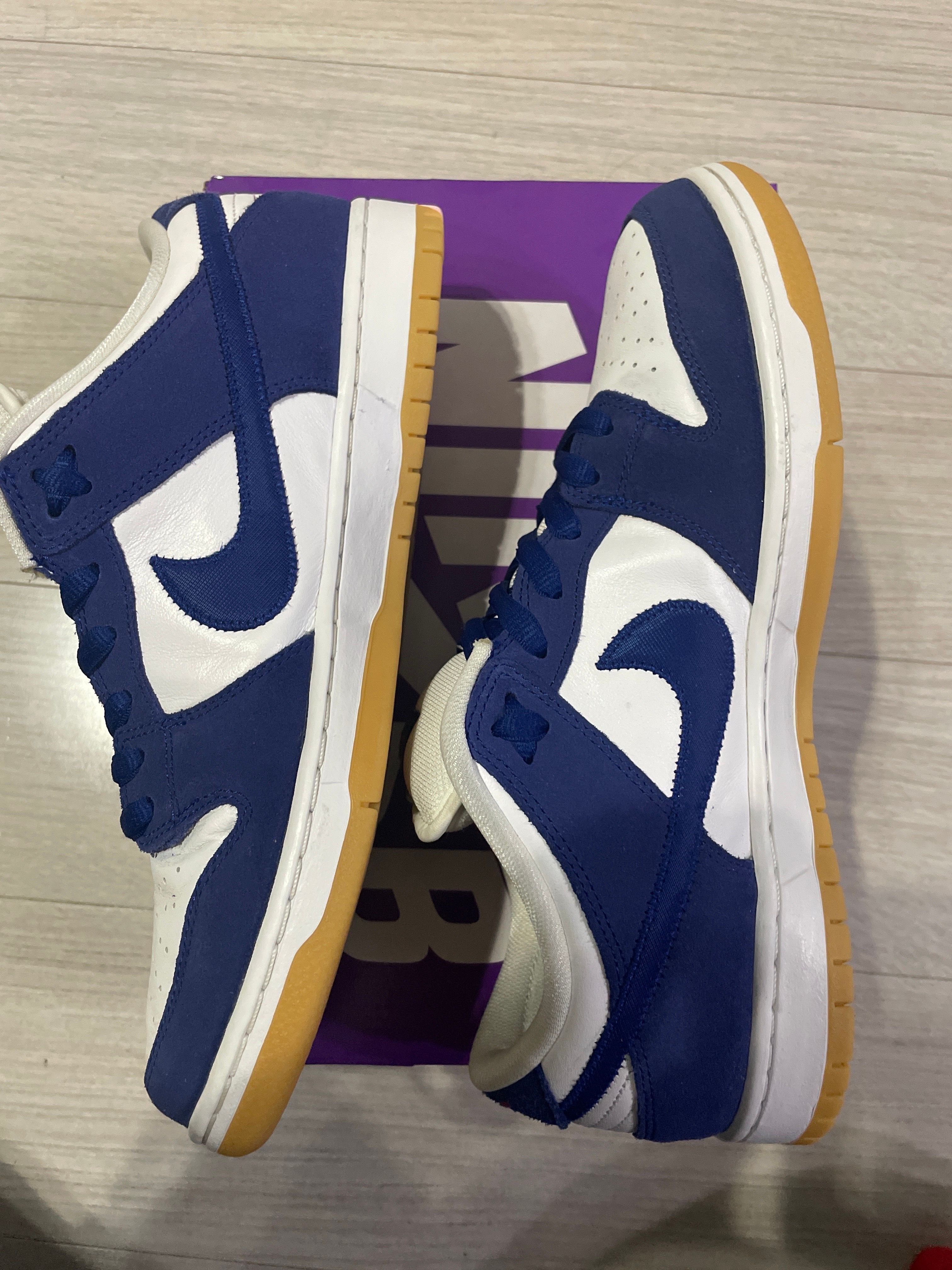 Nike SB Dunk Low "Los Angeles Dodgers/Deep Royal Blue"